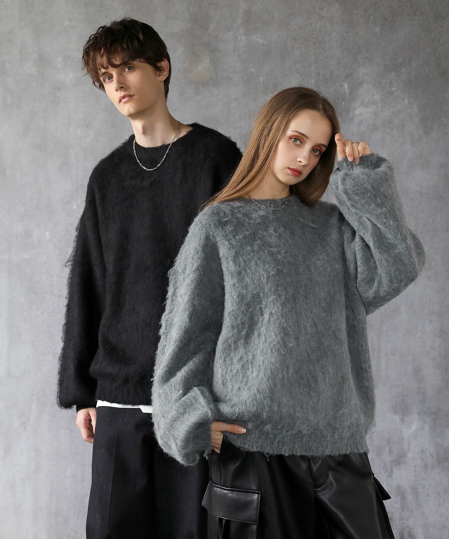 モヘアシャギービッグニット | UNLILL（アンリル）公式通販サイト